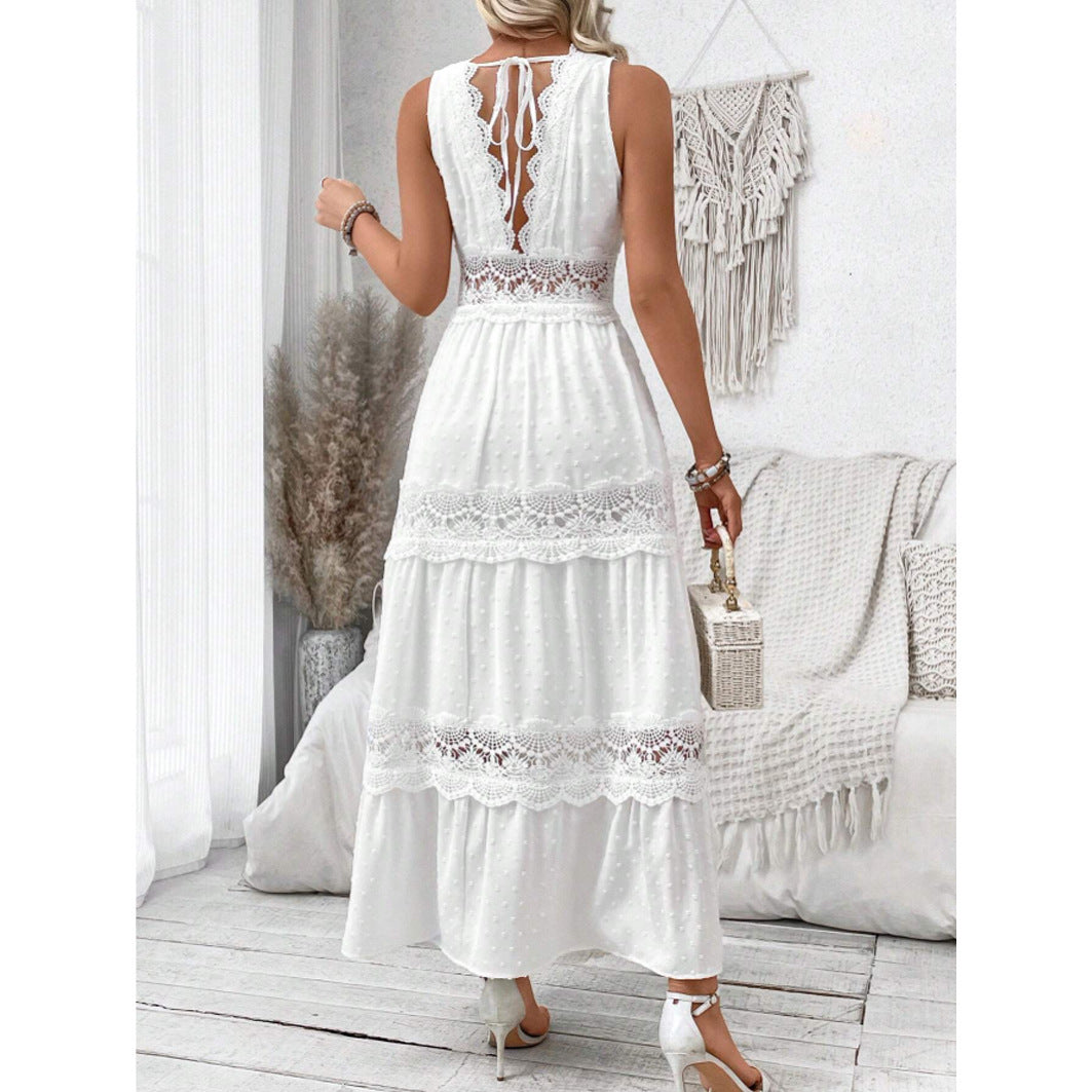 Robe Bohème Élégance Blanche ✨