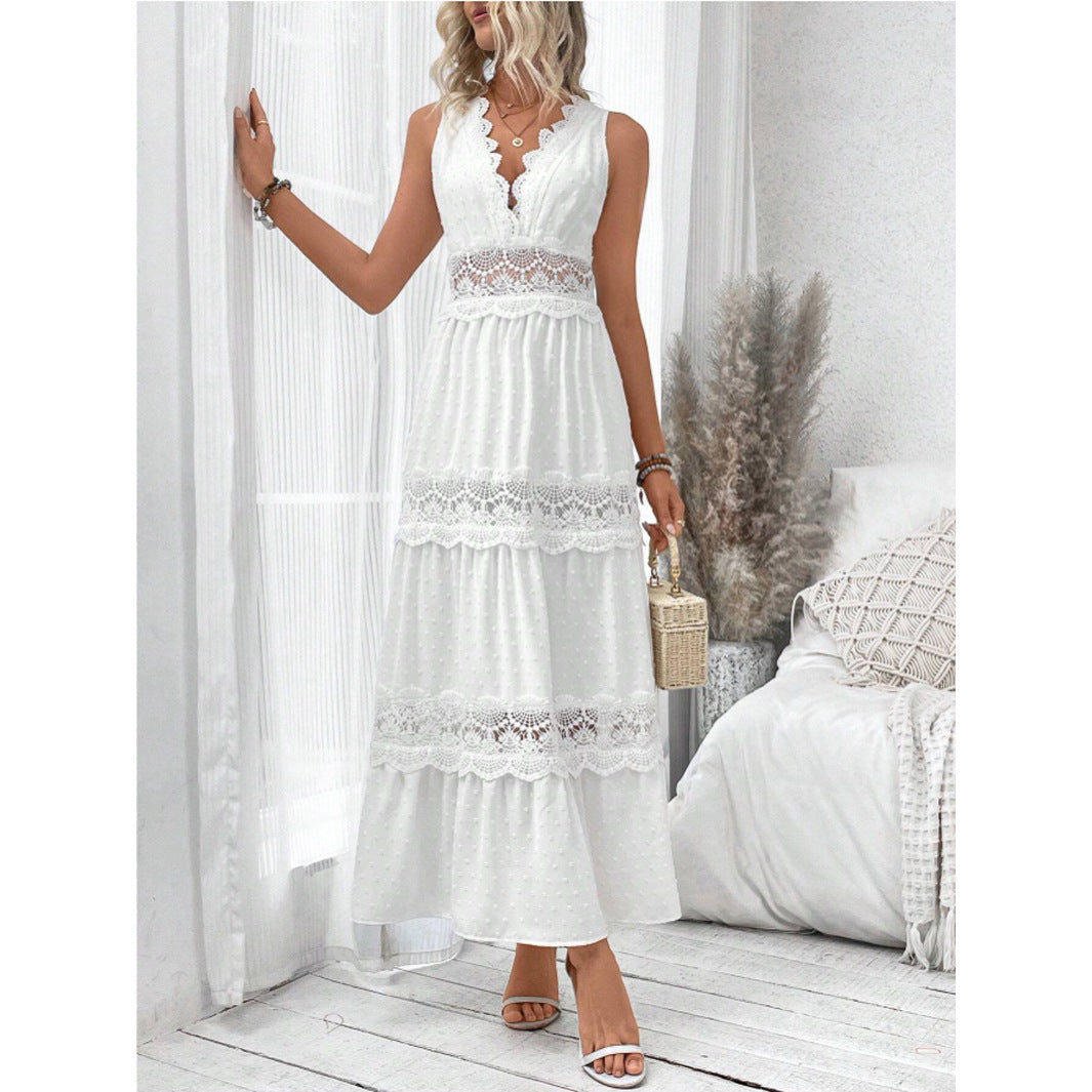 Robe Bohème Élégance Blanche ✨