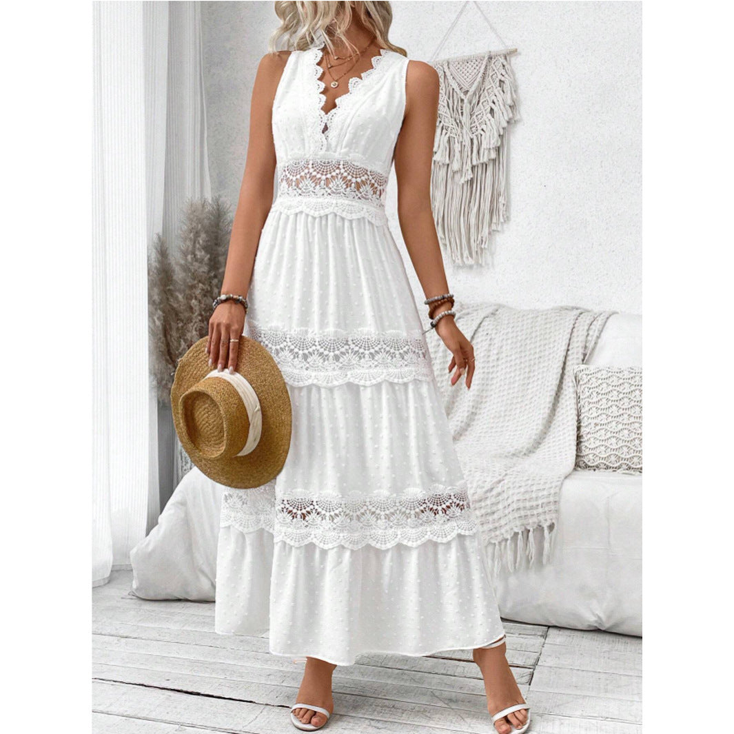 Robe Bohème Élégance Blanche ✨
