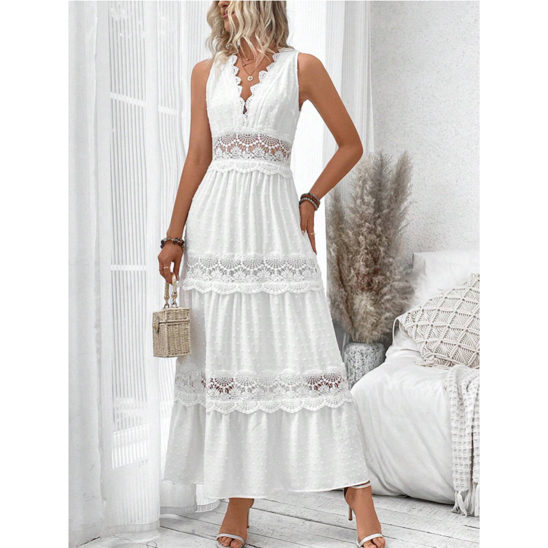 Robe Bohème Élégance Blanche ✨