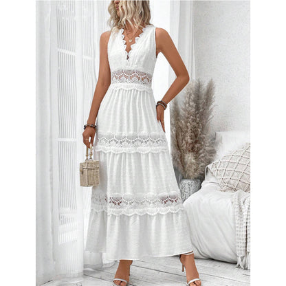 Robe Bohème Élégance Blanche ✨