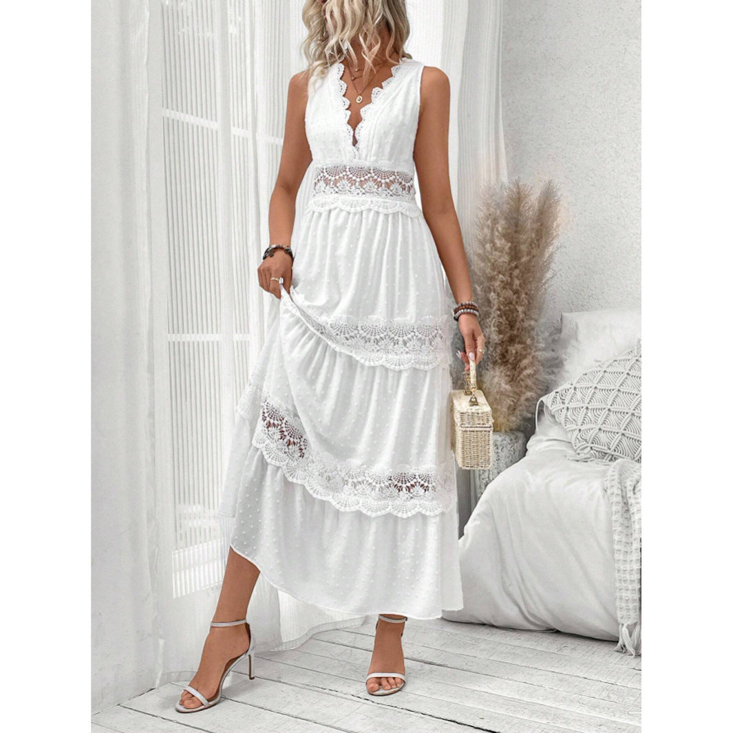Robe Bohème Élégance Blanche ✨