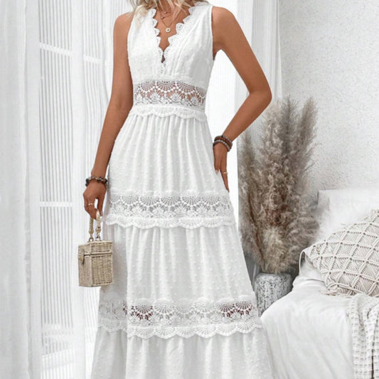 Robe Bohème Élégance Blanche ✨